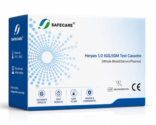 Herpes 1/2 IgG & IgM Combo Test Cassette